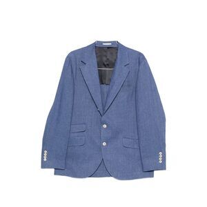 Brunello Cucinelli Men Linen Single-Breasted Suit